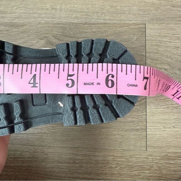 Toddler Girls White & Black Chelsea Boots | Size 6 | Sparkle In Pink - Picture 7 of 11